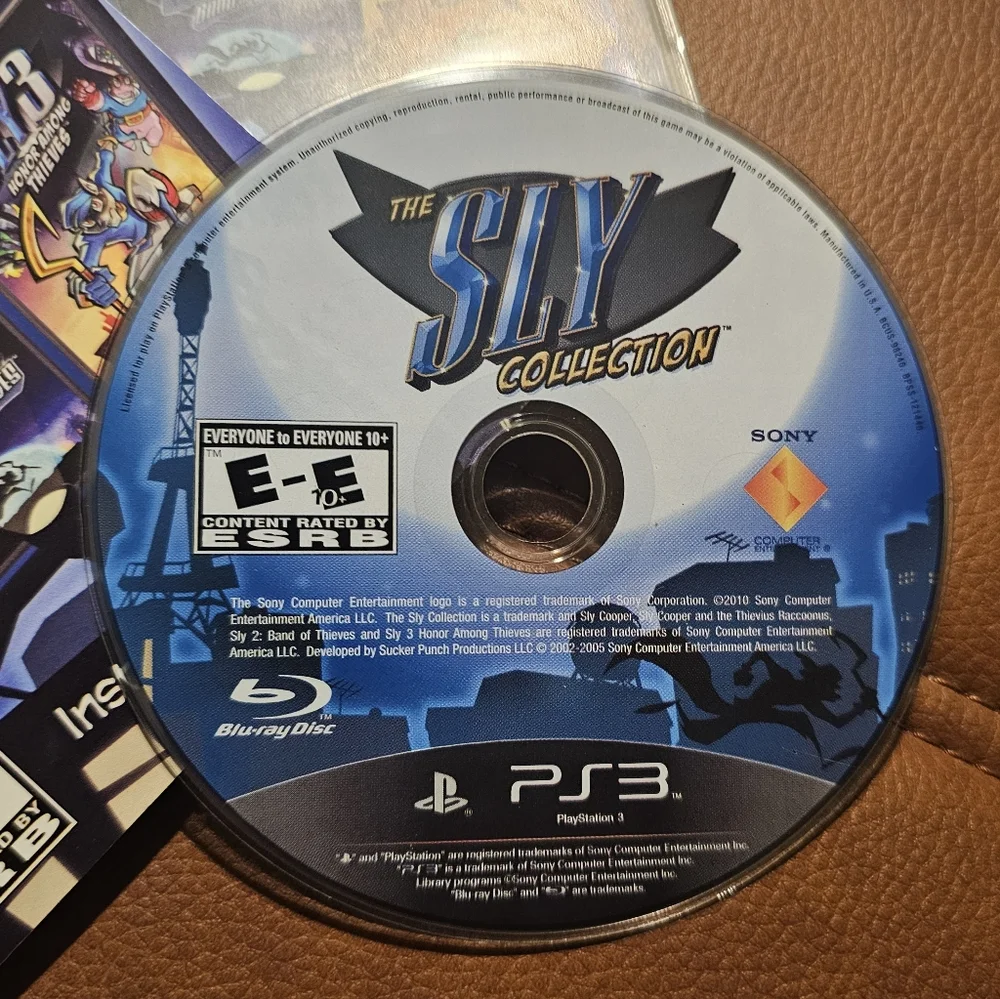 Sly Cooper Collection (Sony PlayStation 3, 2010) PS3 CIB Complete Manual Tested‎